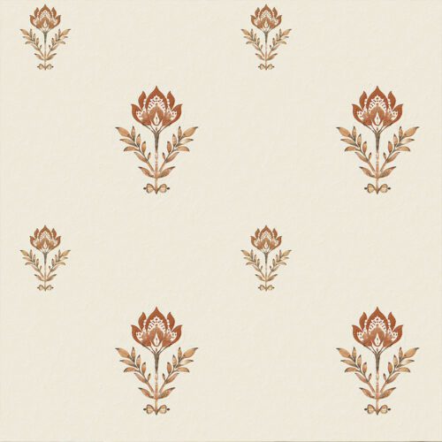 Shalah traditional Mughal structure-inspired wallpaper from Kalaakashi